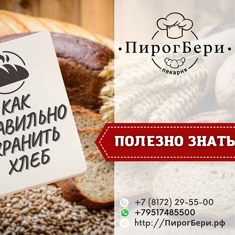 Как правильно хранить хлеб