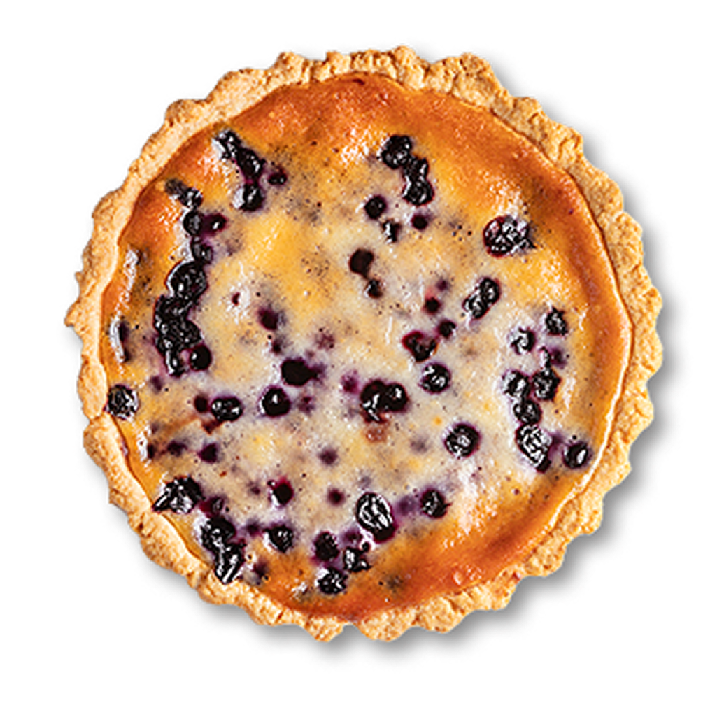 Тарт с черникой