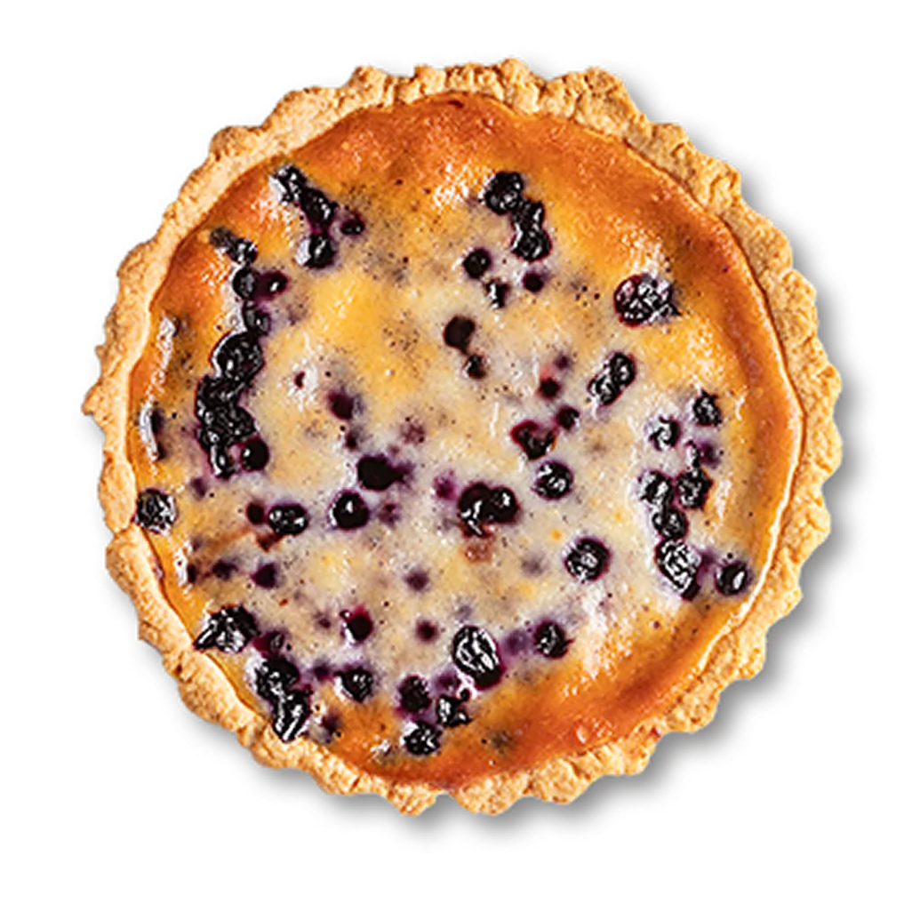 Тарт с черникой