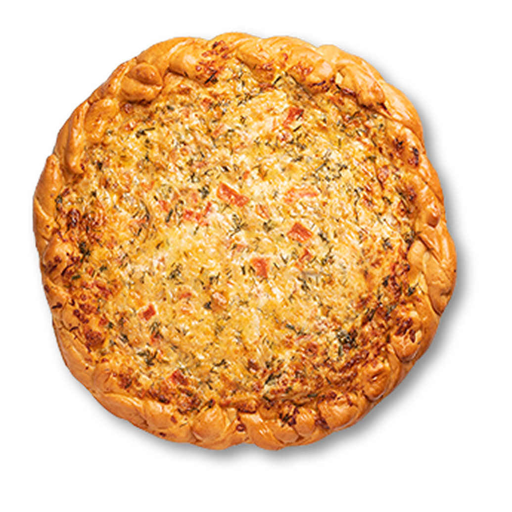 Пирог с капустой и беконом