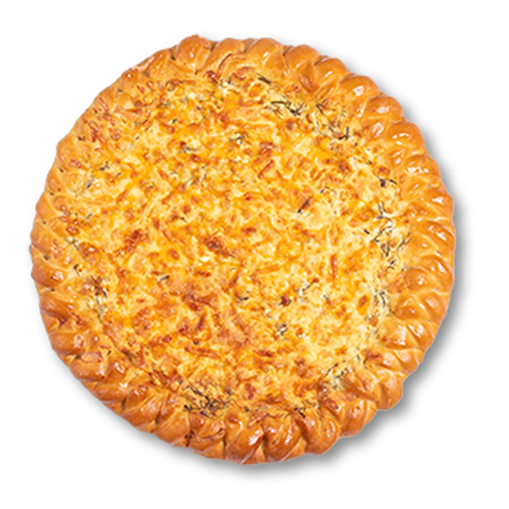 Пирог с творогом, сыром и зеленью